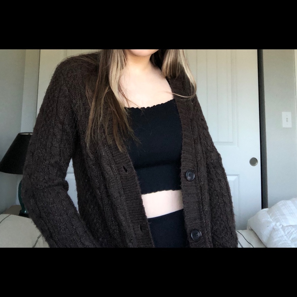 ae cropped sweater